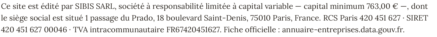 Identité de l'éditeur du site, en image